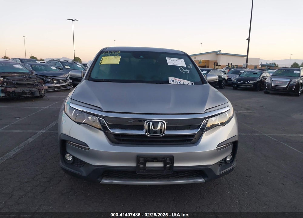2021 HONDA PILOT 2WD EX VIN: 5FNYF5H3XMB017747