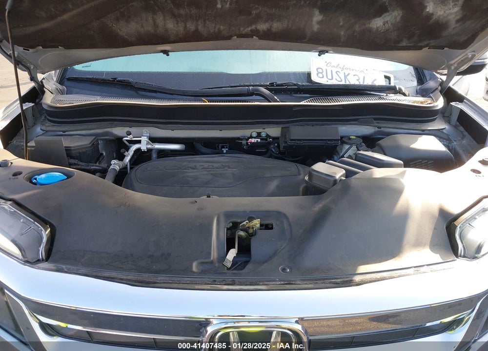 2021 HONDA PILOT 2WD EX VIN: 5FNYF5H3XMB017747