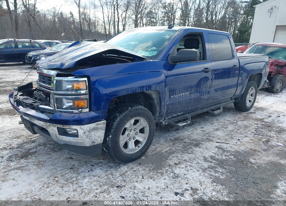 2014 CHEVROLET SILVERADO 1500 2LT VIN: 3GCUKREC8EG477944
