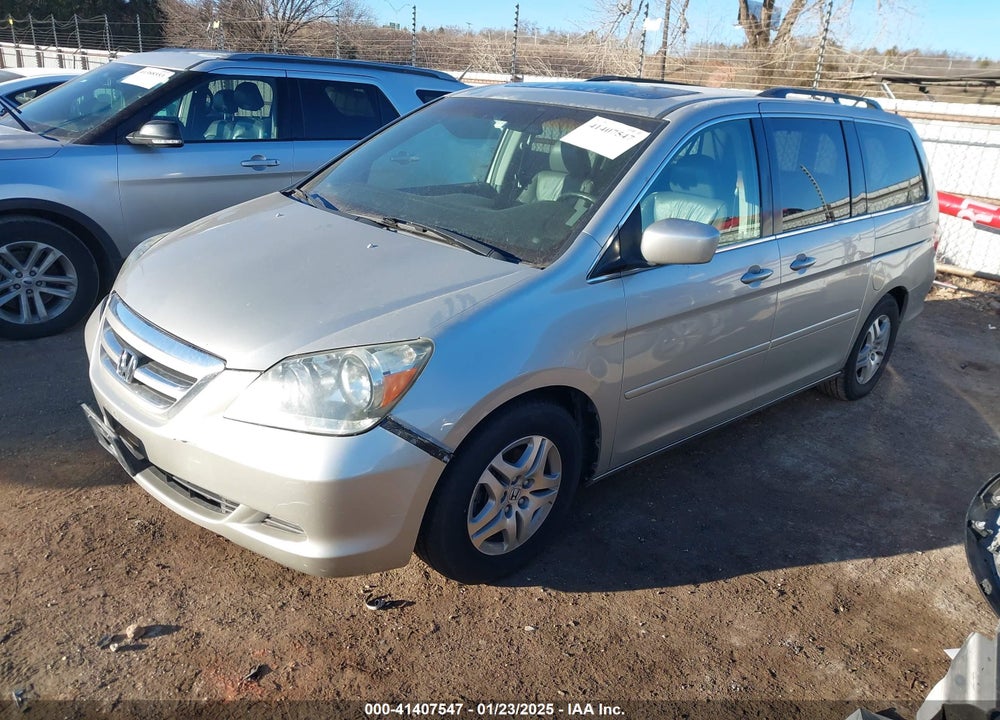 2006 HONDA ODYSSEY EX-L VIN: 5FNRL38686B426568