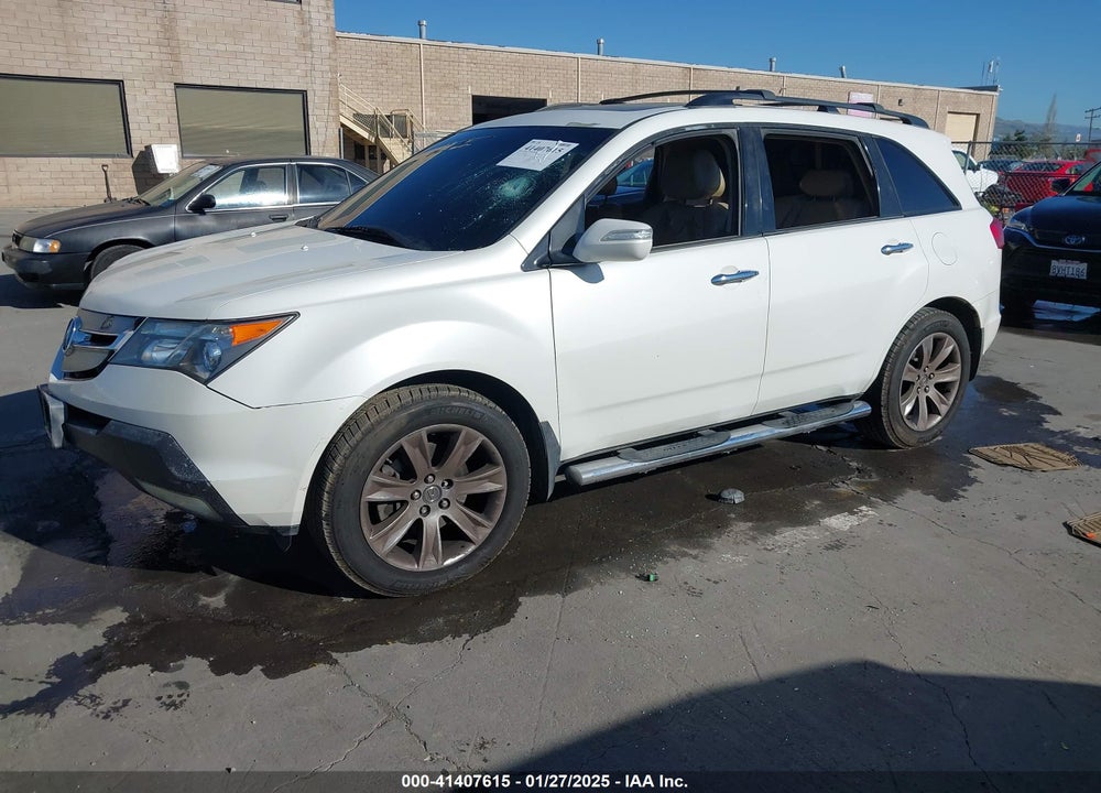 2007 ACURA MDX SPORT PACKAGE VIN: 2HNYD28817H552328