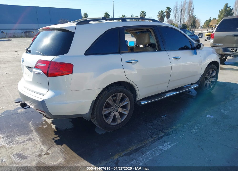 2007 ACURA MDX SPORT PACKAGE VIN: 2HNYD28817H552328