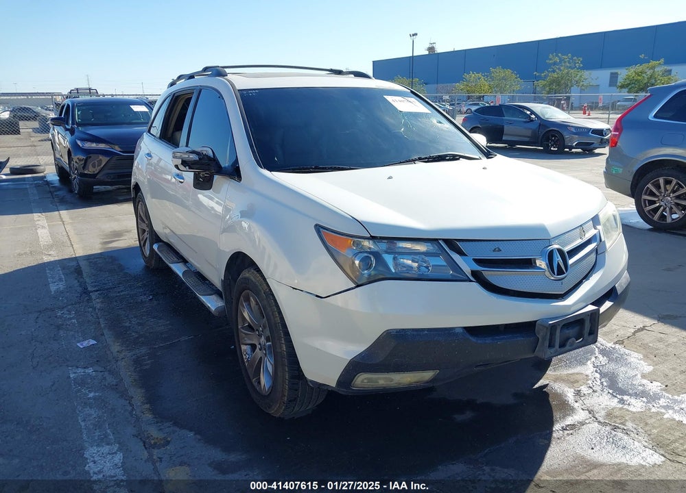 2007 ACURA MDX SPORT PACKAGE VIN: 2HNYD28817H552328