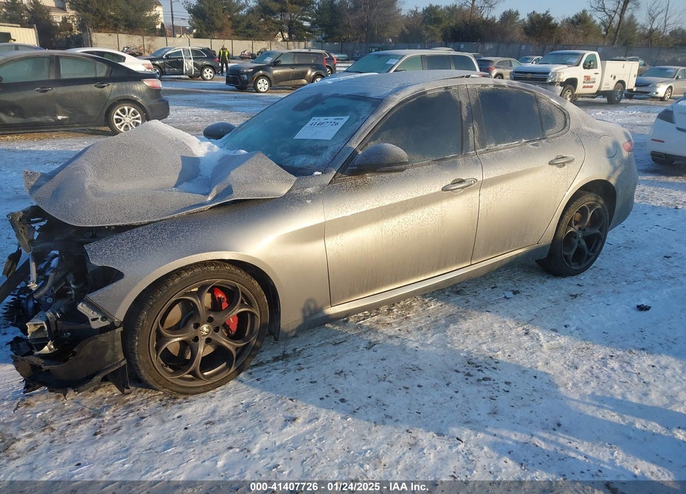 2020 ALFA ROMEO GIULIA VIN: ZARFANBN8L7625938