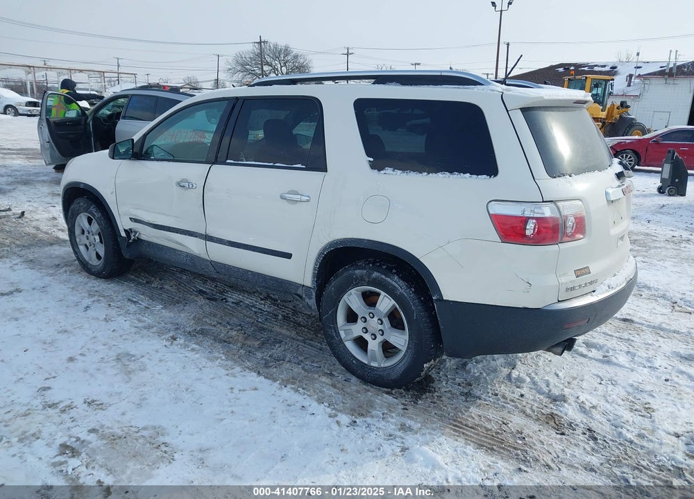 2009 GMC ACADIA SLE-1 VIN: 1GKER13D09J168958