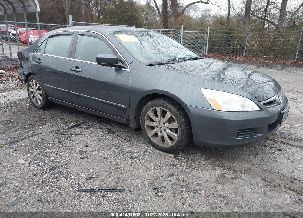 2007 HONDA ACCORD 3.0 EX VIN: 1HGCM665X7A041832