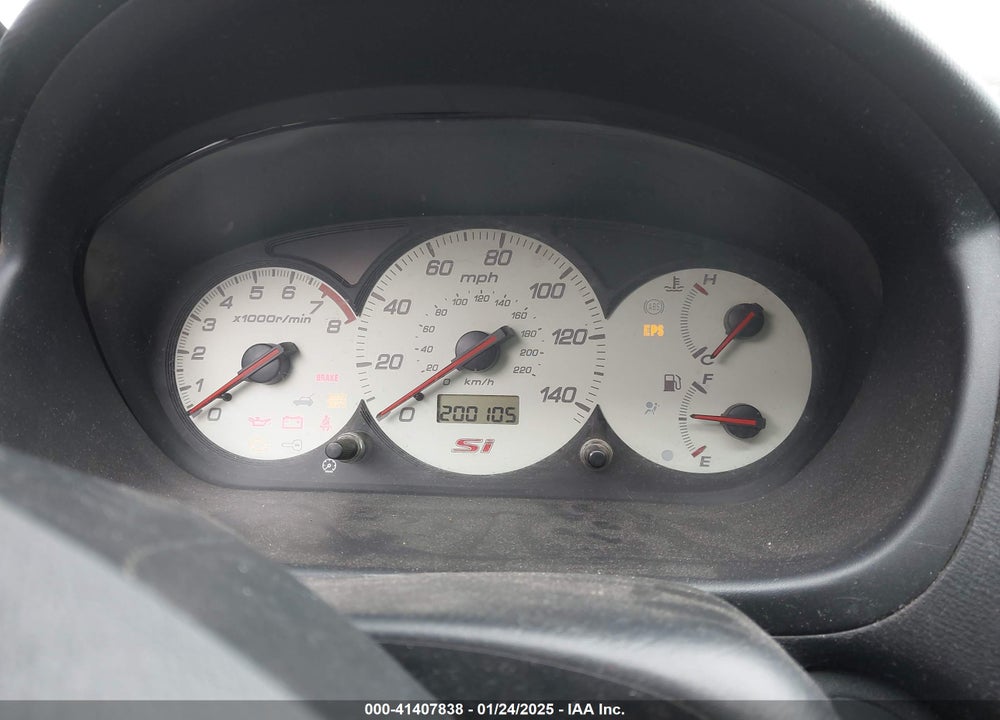 2002 HONDA CIVIC SI VIN: SHHEP33592U305400