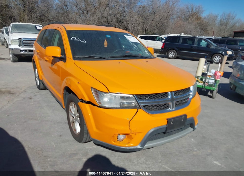 2013 DODGE JOURNEY SXT VIN: 3C4PDCBG1DT570838