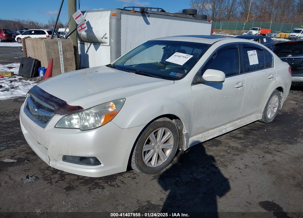 2011 SUBARU LEGACY VIN: 4S3BMBG69B3233198