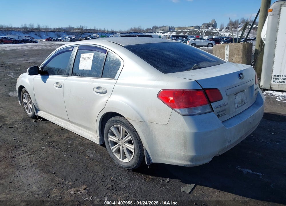 2011 SUBARU LEGACY VIN: 4S3BMBG69B3233198