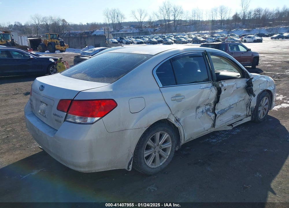 2011 SUBARU LEGACY VIN: 4S3BMBG69B3233198