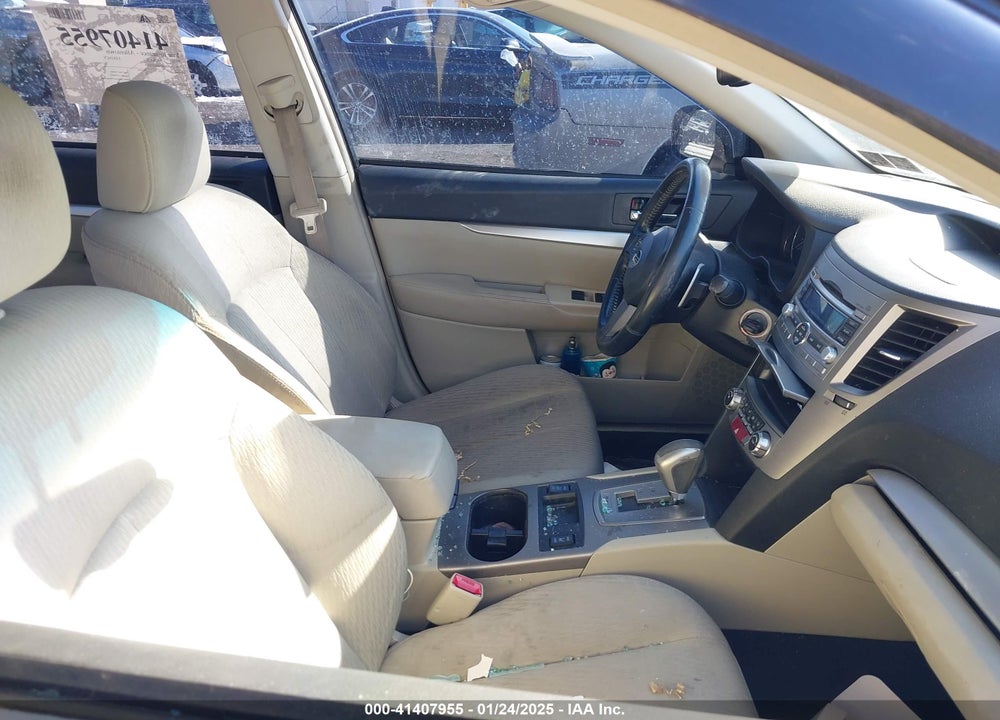 2011 SUBARU LEGACY VIN: 4S3BMBG69B3233198