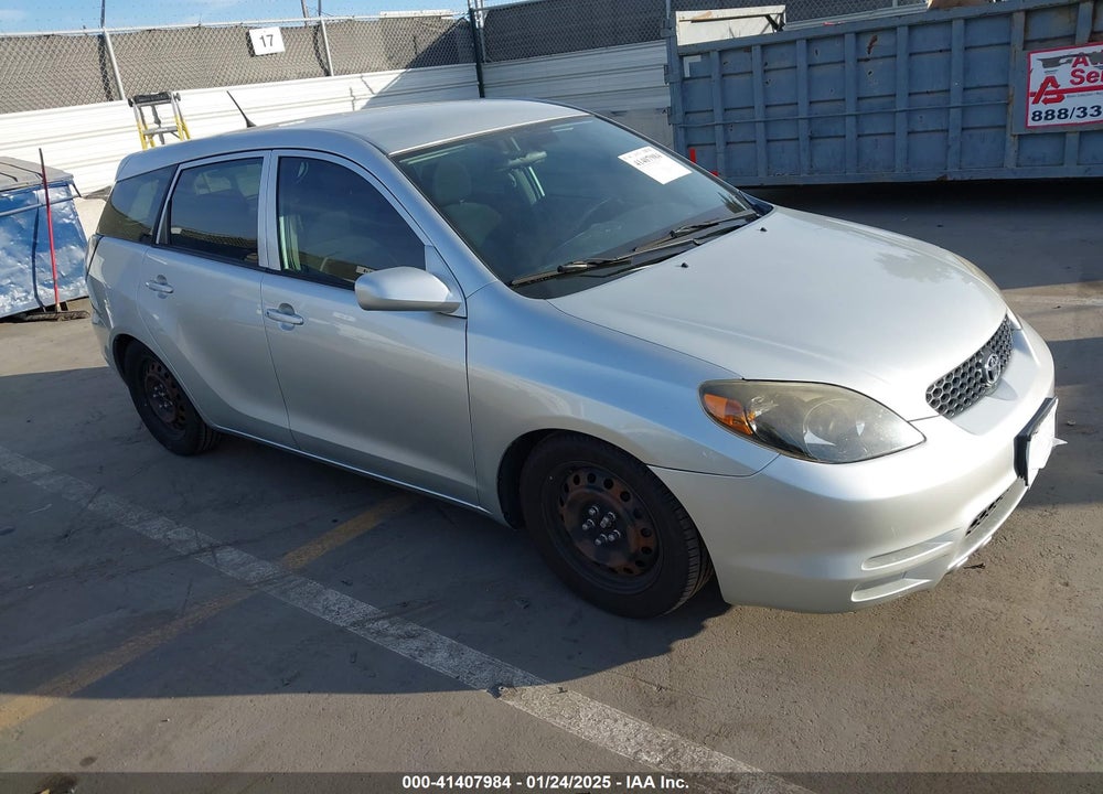 2003 TOYOTA MATRIX STANDARD VIN: 2T1KR32E93C026146