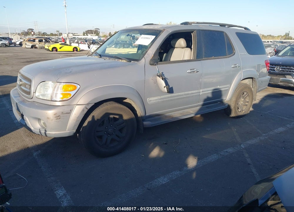 2001 TOYOTA SEQUOIA VIN: 5TDZT38A81S050642