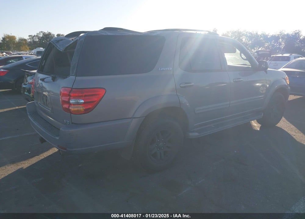 2001 TOYOTA SEQUOIA VIN: 5TDZT38A81S050642