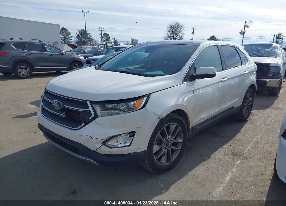 2015 FORD EDGE TITANIUM VIN: 2FMPK4K99FBB59369