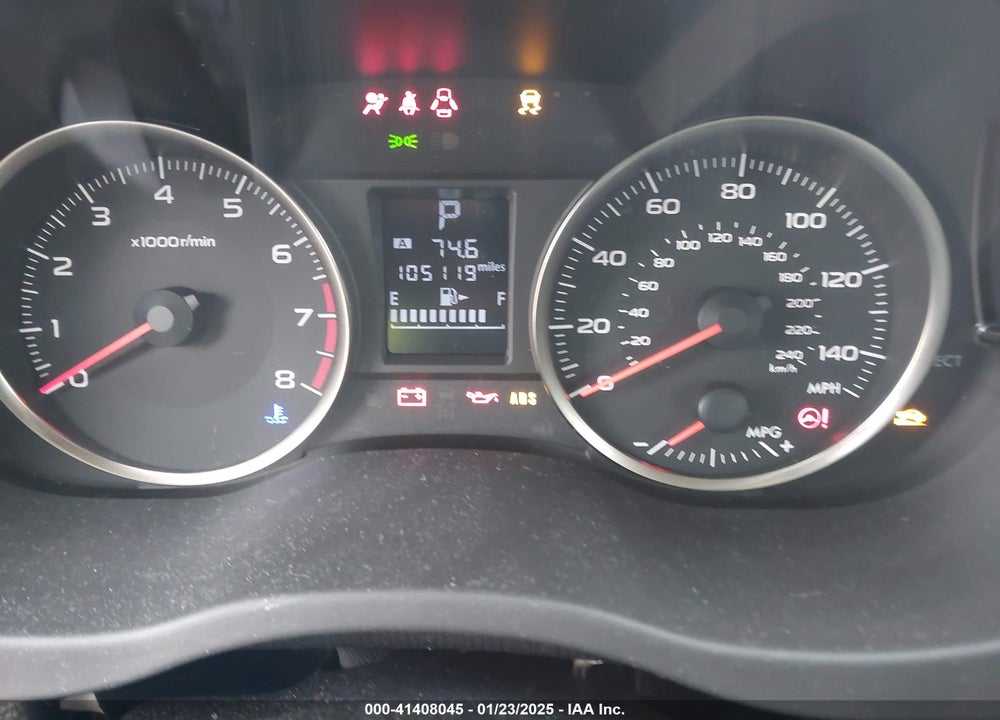 2016 SUBARU IMPREZA VIN: JF1GPAB68G8237869
