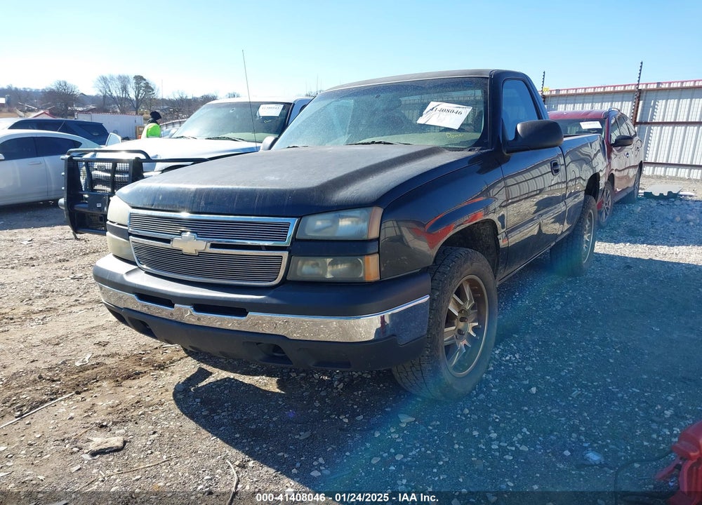 2007 CHEVROLET SILVERADO 1500 CLASSIC VIN: 1GCEK14V57Z176124
