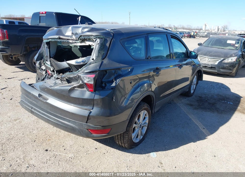 2018 FORD ESCAPE S VIN: 1FMCU0F70JUC59339