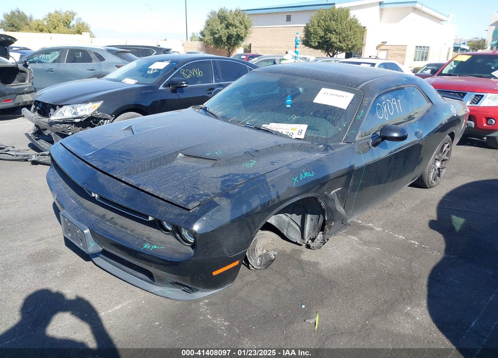 2016 DODGE CHALLENGER R/T VIN: 2C3CDZBT6GH168698