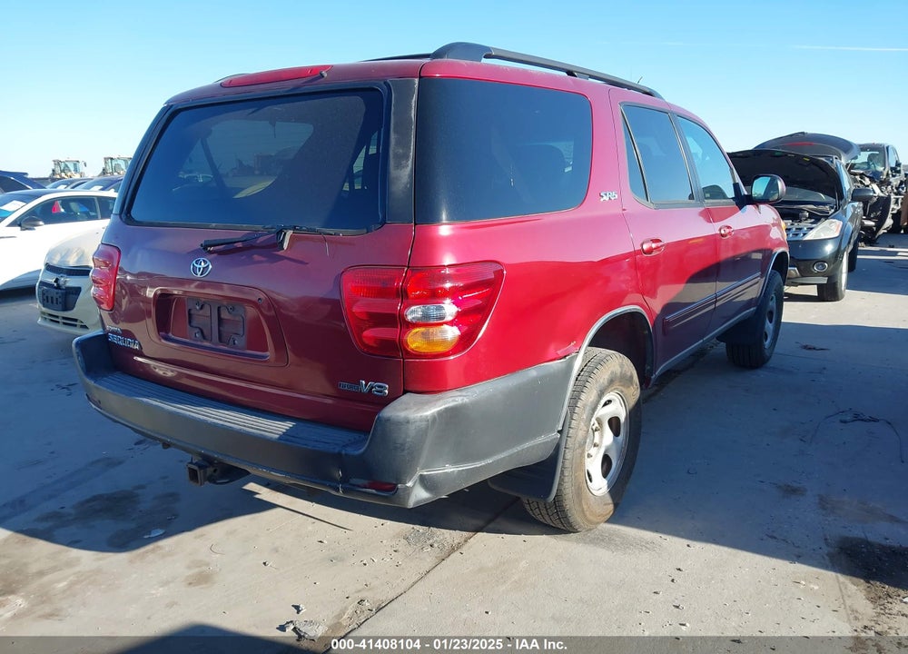 2001 TOYOTA SEQUOIA VIN: 5TDZT34A01S024302