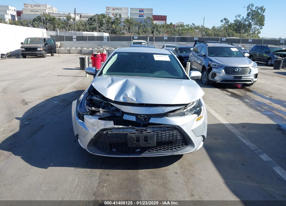2020 TOYOTA COROLLA LE VIN: 5YFEPRAE6LP042487