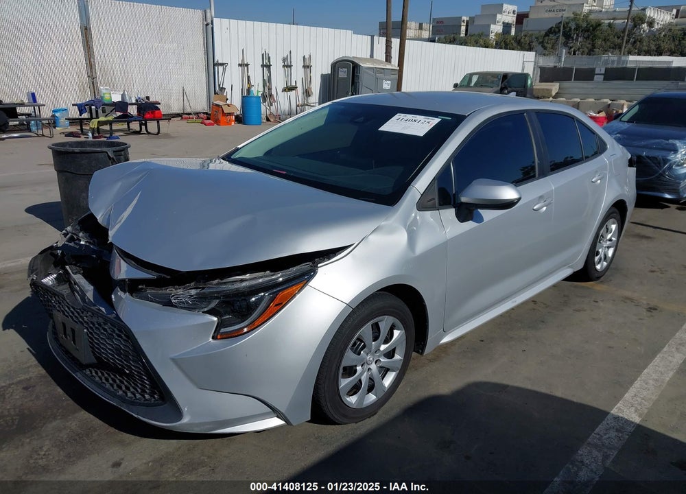 2020 TOYOTA COROLLA LE VIN: 5YFEPRAE6LP042487