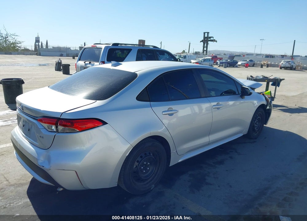 2020 TOYOTA COROLLA LE VIN: 5YFEPRAE6LP042487