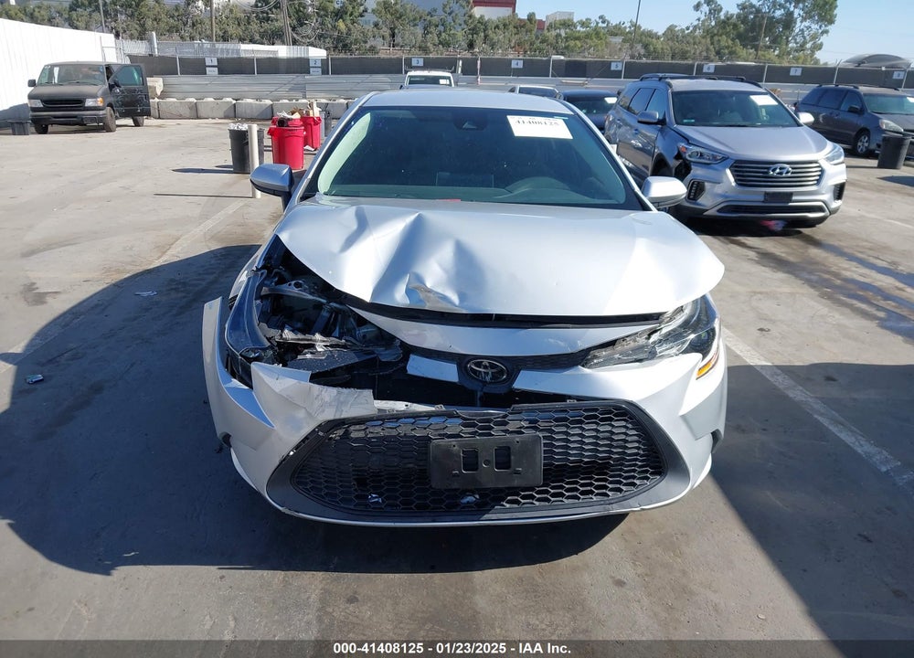 2020 TOYOTA COROLLA LE VIN: 5YFEPRAE6LP042487