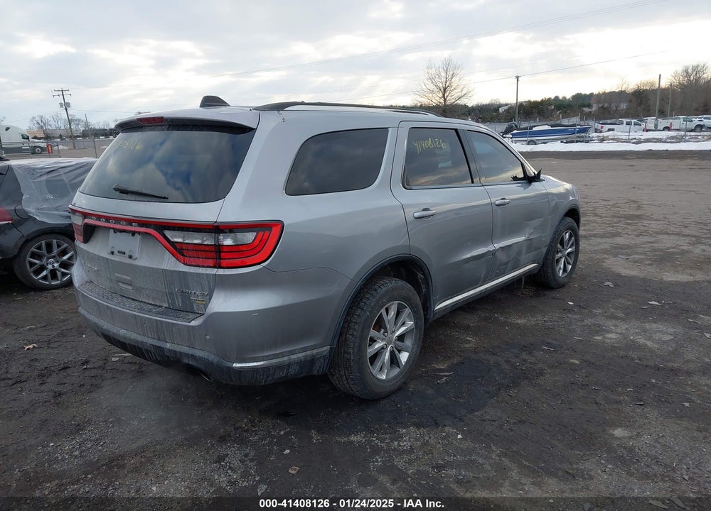 2015 DODGE DURANGO LIMITED VIN: 1C4RDJDG5FC885649