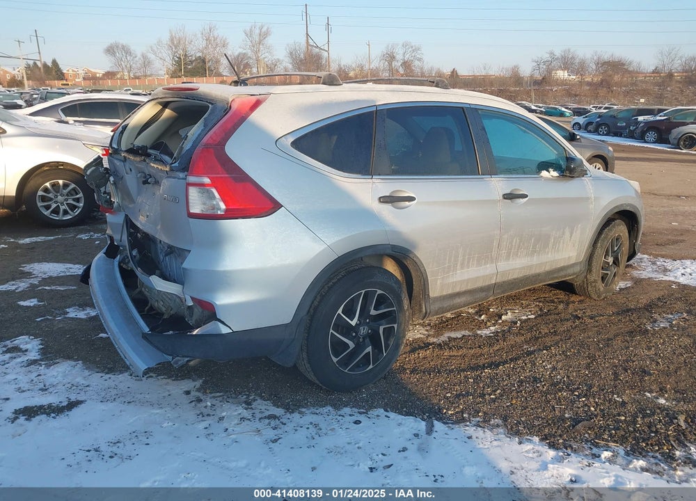 2016 HONDA CR-V SE VIN: 2HKRM4H45GH607132