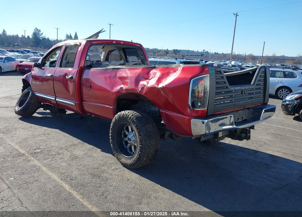 2006 DODGE RAM 2500 SLT/SPORT VIN: 1D7KS28C46J151719