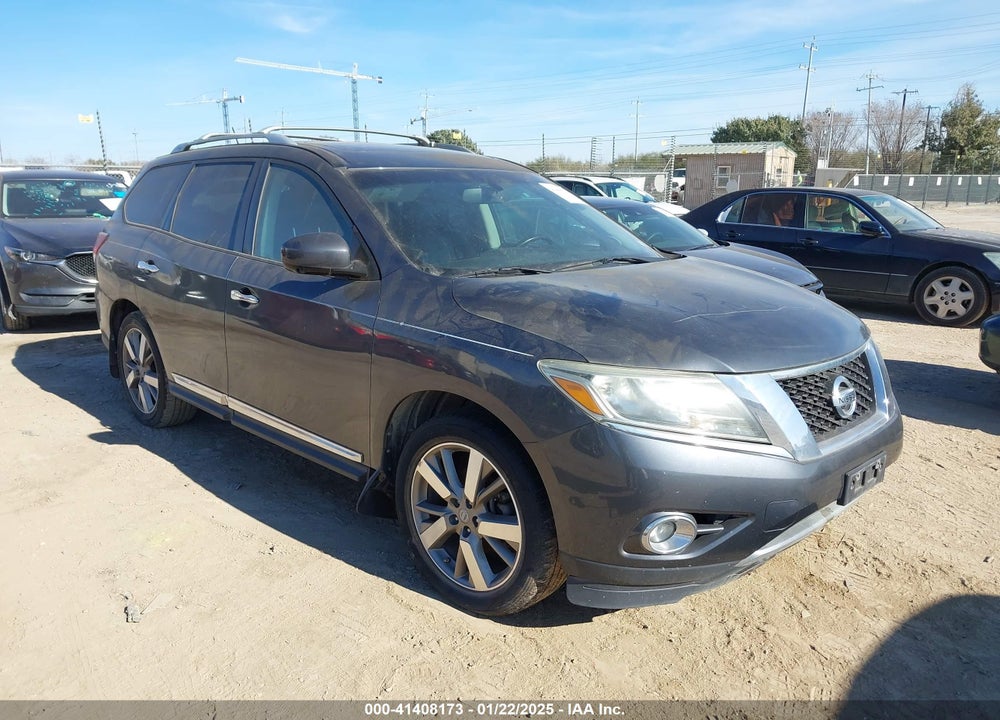 2013 NISSAN PATHFINDER PLATINUM VIN: 5N1AR2MN4DC639381