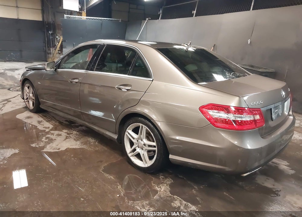 2012 MERCEDES-BENZ E 550 VIN: WDDHF9BB1CA529546