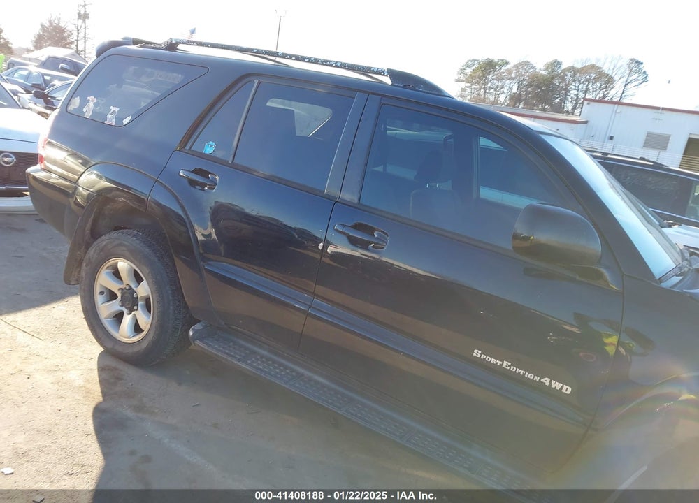 2005 TOYOTA 4RUNNER SR5 SPORT V8 VIN: JTEBT14R250047905