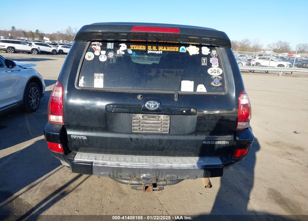 2005 TOYOTA 4RUNNER SR5 SPORT V8 VIN: JTEBT14R250047905