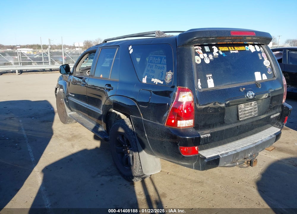 2005 TOYOTA 4RUNNER SR5 SPORT V8 VIN: JTEBT14R250047905