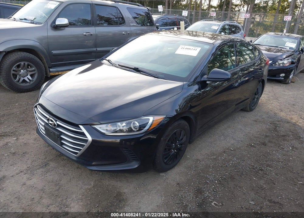 2018 HYUNDAI ELANTRA VIN: 5NPD74LF0JH382281
