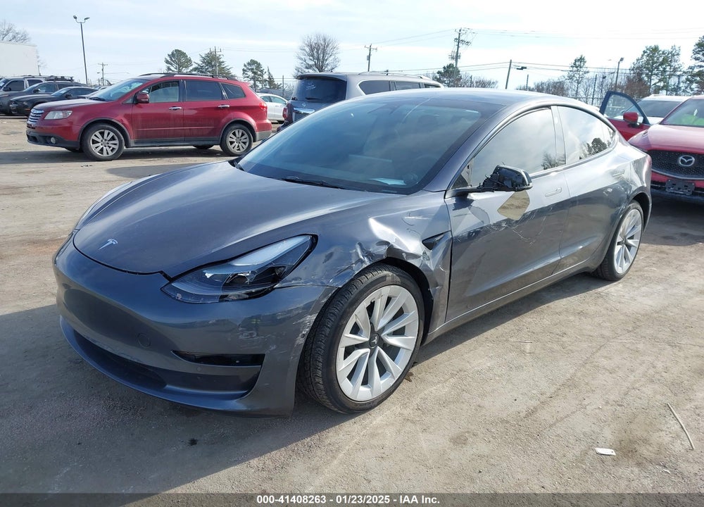 2022 TESLA MODEL 3 LONG RANGE DUAL MOTOR ALL-WHEEL DRIVE VIN: 5YJ3E1EB6NF267926