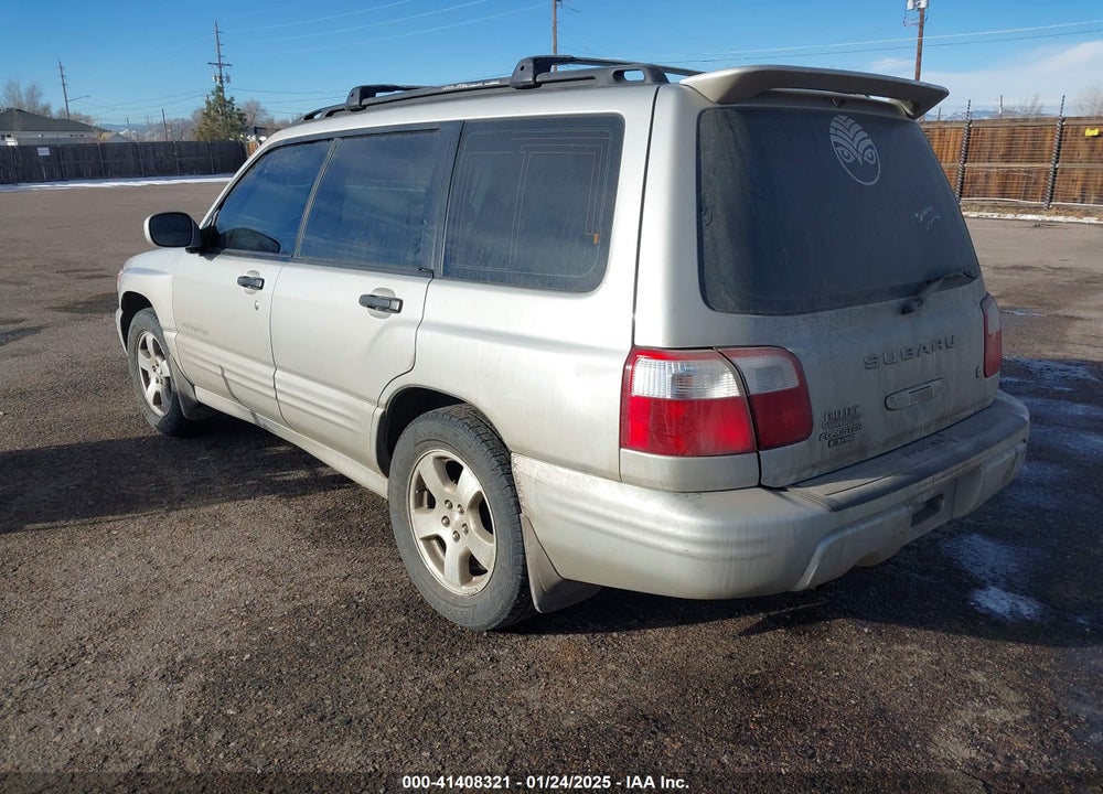 2001 SUBARU FORESTER S VIN: JF1SF65691H755373