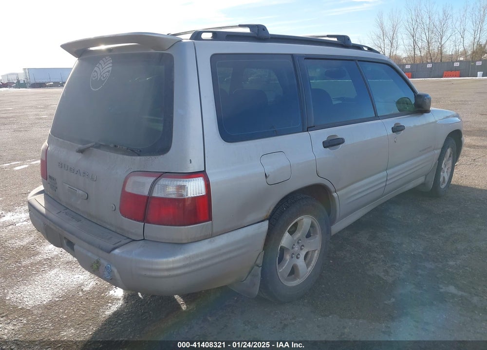 2001 SUBARU FORESTER S VIN: JF1SF65691H755373
