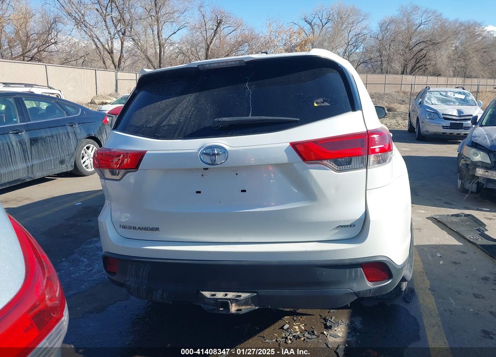 2017 TOYOTA HIGHLANDER VIN: 5TDBZRFH0HS481280