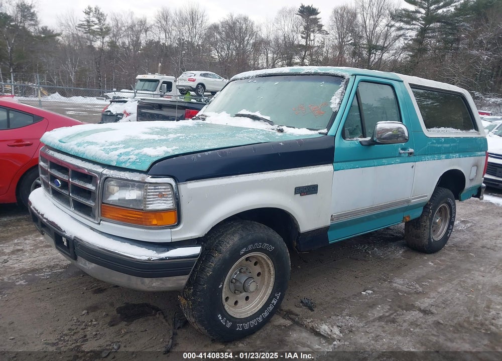 1994 FORD BRONCO U100 VIN: 1FMEU15H8RLA13195