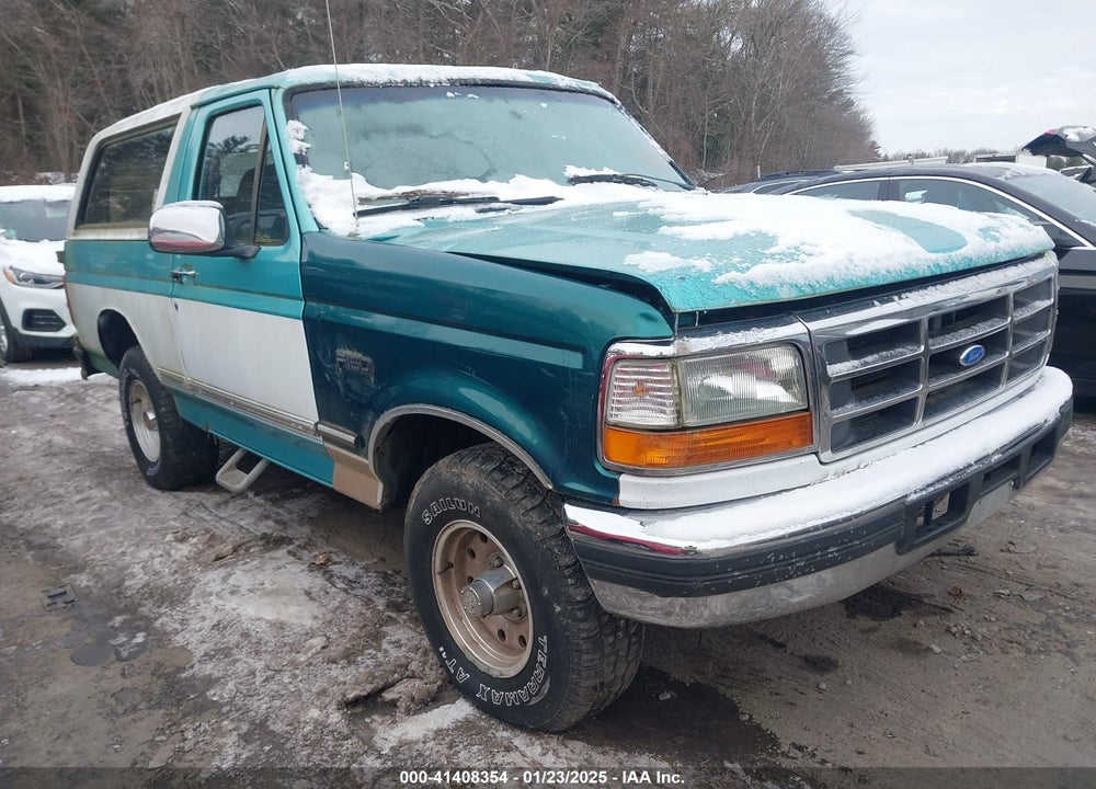 1994 FORD BRONCO U100 VIN: 1FMEU15H8RLA13195