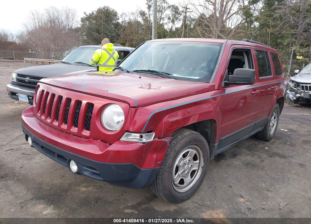 2014 JEEP PATRIOT SPORT VIN: 1C4NJPBA2ED601234
