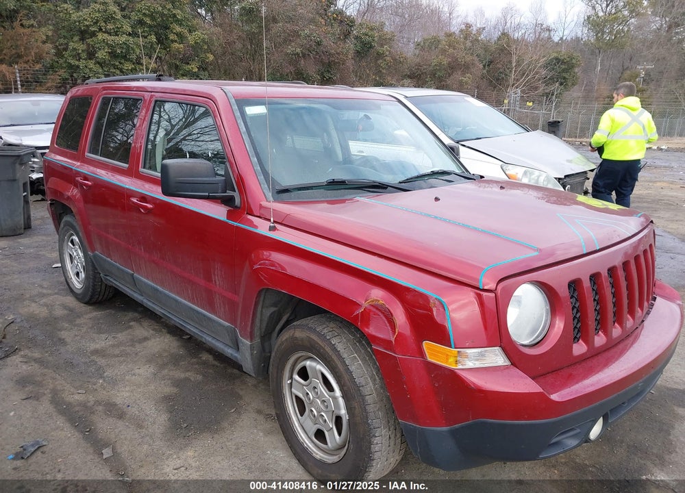 2014 JEEP PATRIOT SPORT VIN: 1C4NJPBA2ED601234
