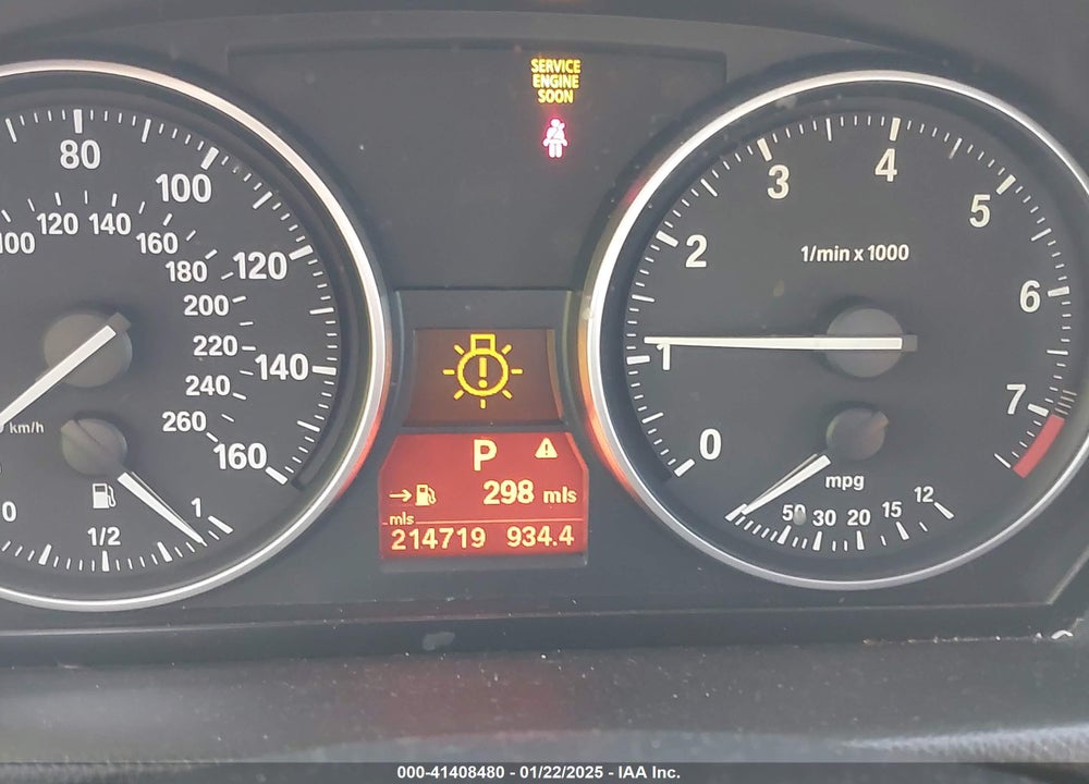 2009 BMW 328I VIN: WBAPH57539NL78820