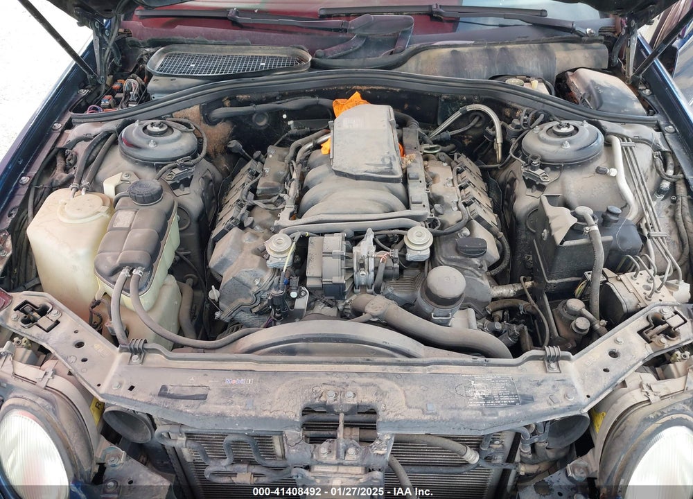 2002 MERCEDES-BENZ CL 500 VIN: WDBPJ75J82A029649