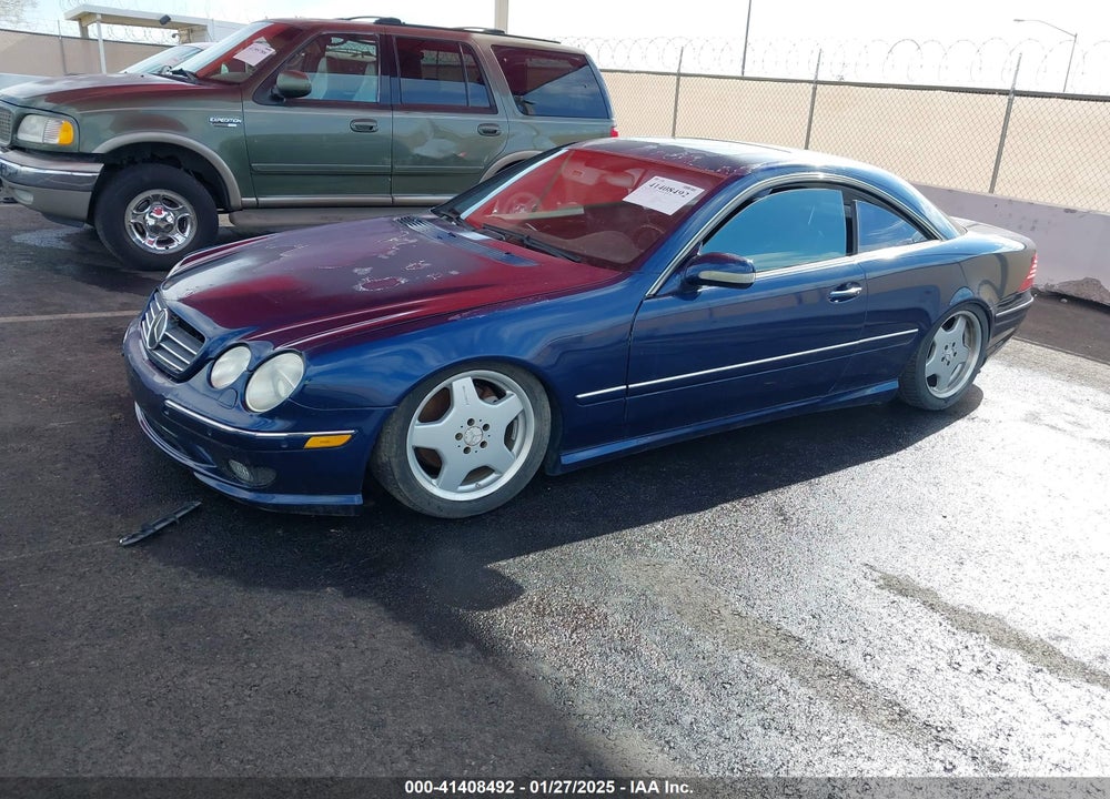 2002 MERCEDES-BENZ CL 500 VIN: WDBPJ75J82A029649