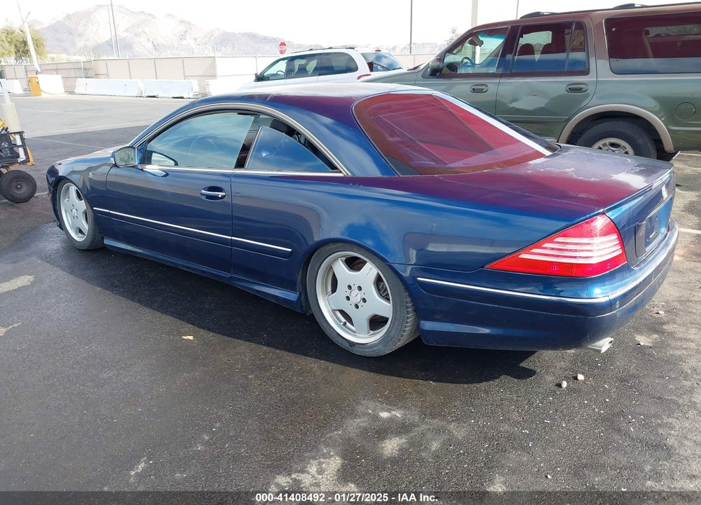 2002 MERCEDES-BENZ CL 500 VIN: WDBPJ75J82A029649